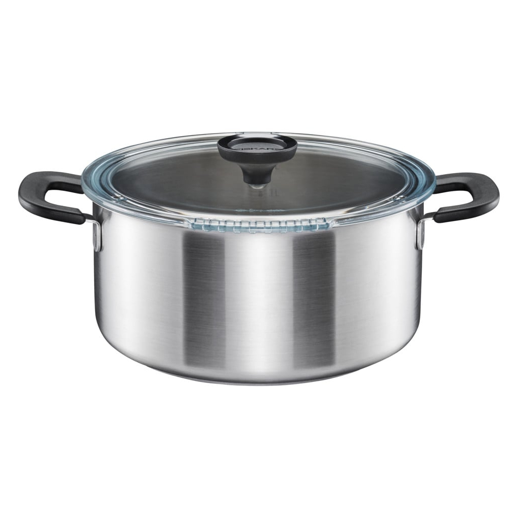 Каструля Fiskars Functional Form з кришкою 5 л (1072317) - зображення 1