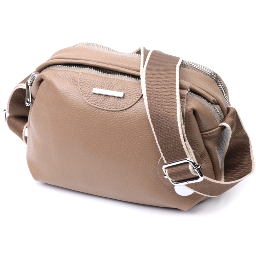 Сумка Vintage З натуральної шкіри Бежева (22594) - зображення 1