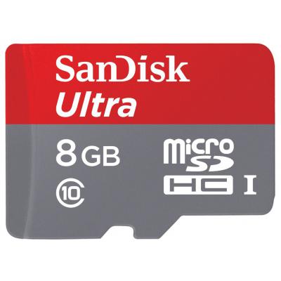 Карта пам'яті SanDisk 8GB microSDHC Class 10 UHS (SDSDQUAN-008G-G4A) - зображення 1