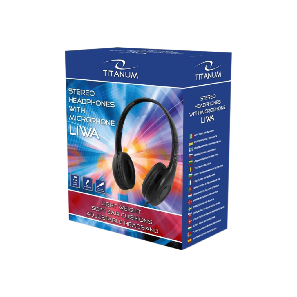 Навушники Esperanza Titanum Liwa Black (TH114) - зображення 4