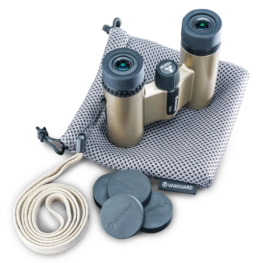 Бінокль Vanguard Vesta Compact 10x21 WP Champagne (Vesta 1021 Cham) - изображение 12