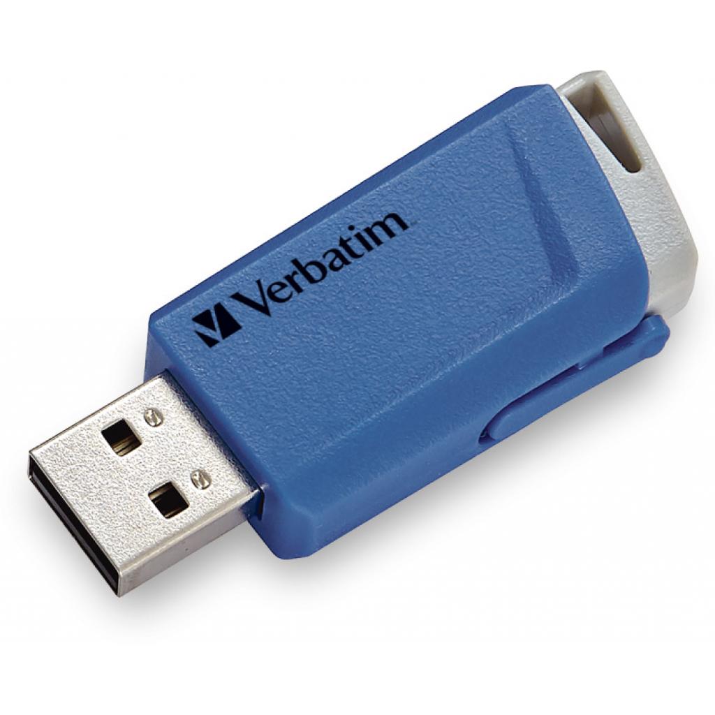 USB флеш накопичувач Verbatim 2x32GB Store 'n' Click Red/Blue USB 3.2 (49308) - зображення 9