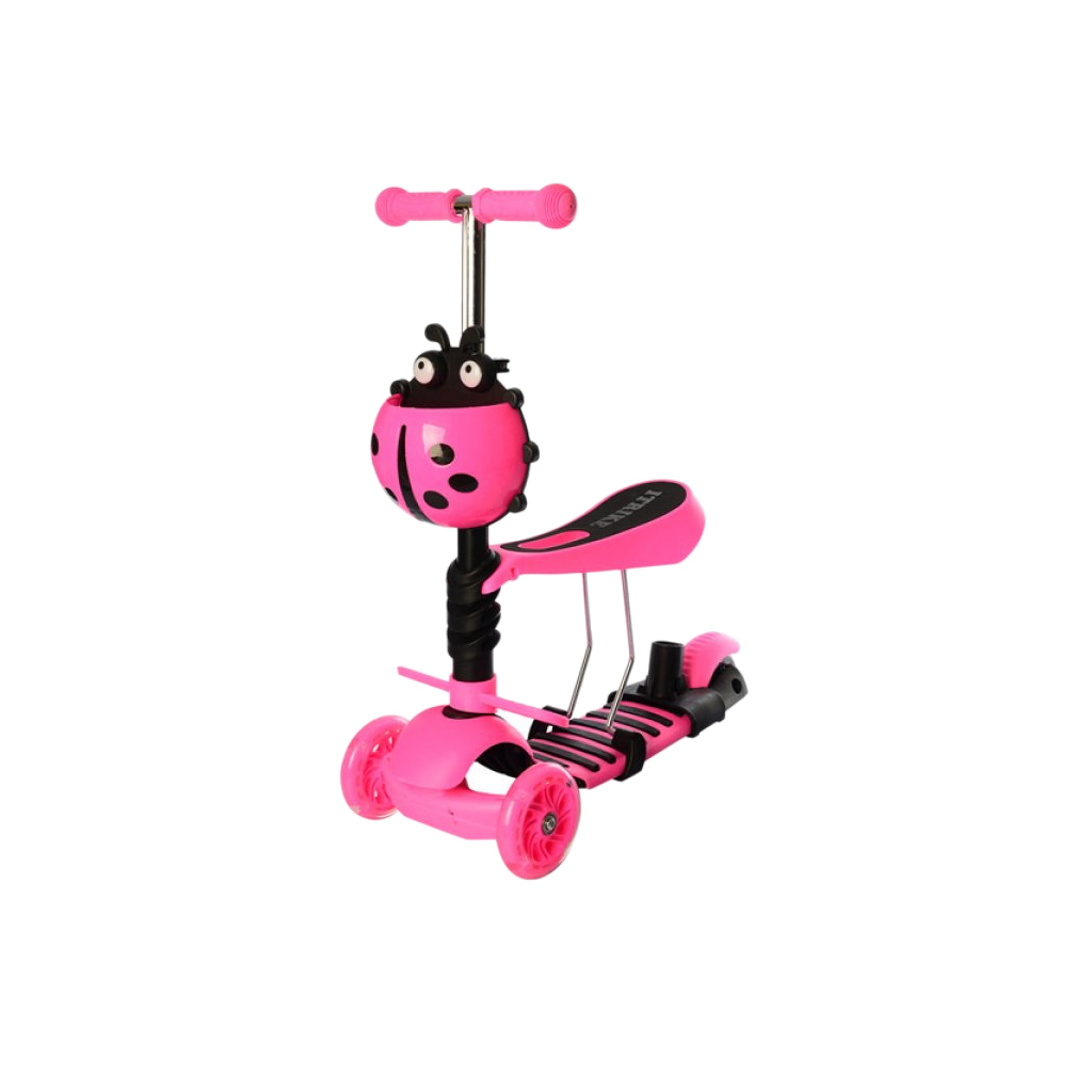 Самокат iTrike Maxi 5 в 1 (JR 3-026-P1 pink) - зображення 2