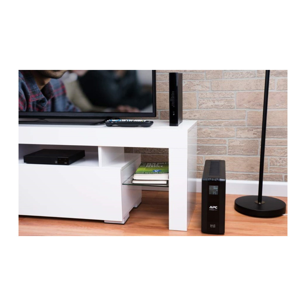 Пристрій безперебійного живлення APC Back-UPS Pro BR 1600VA, LCD (BR1600MI) - зображення 5