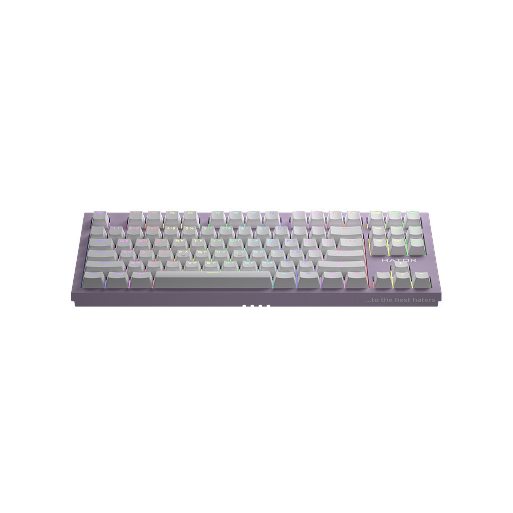 Клавіатура Hator Skyfall TKL PRO Wireless Lilac (HTK-669) - зображення 2