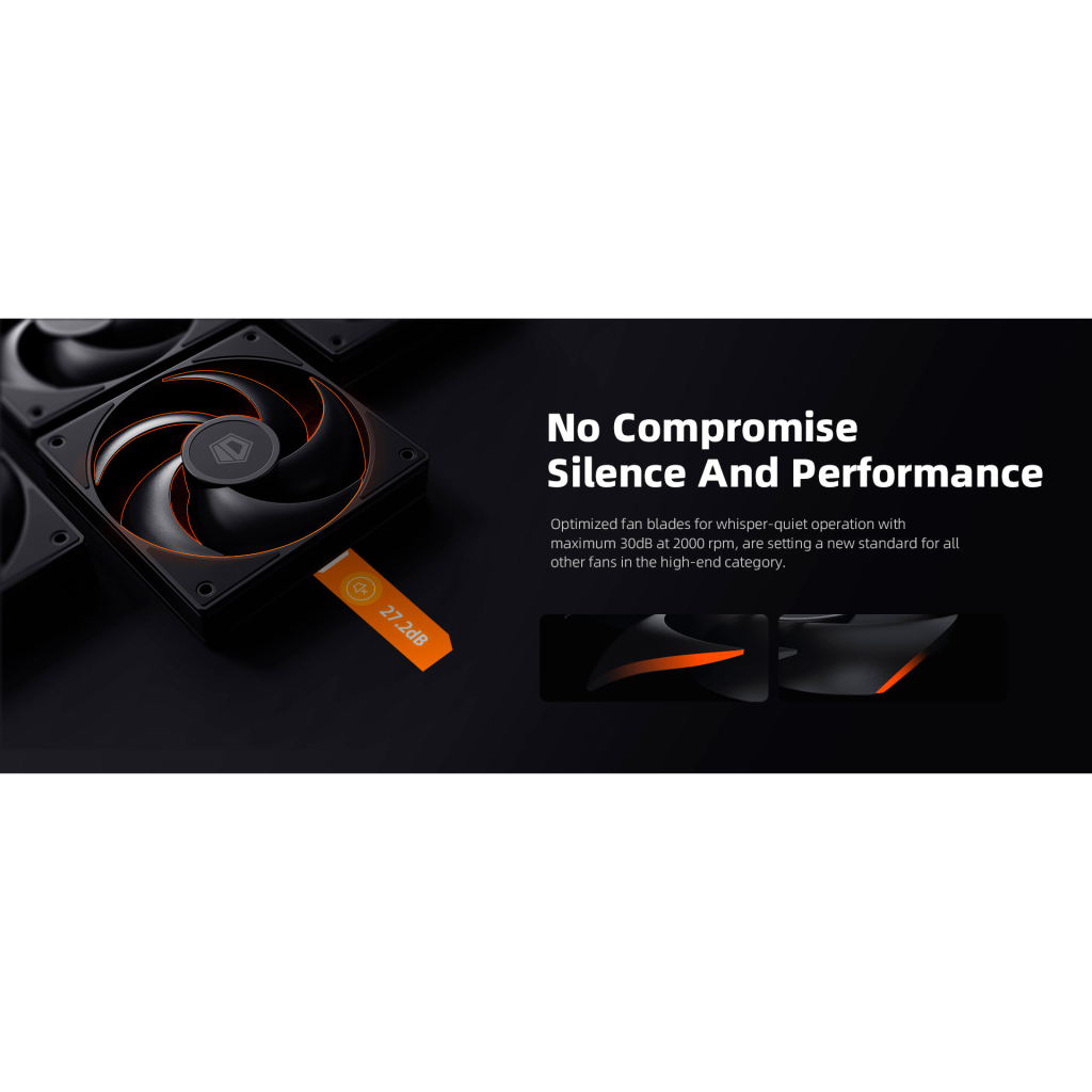 Кулер до корпусу ID-Cooling Вентилятор ID-Cooling AS-120-K Trio (AS-120-K TRIO) - зображення 10