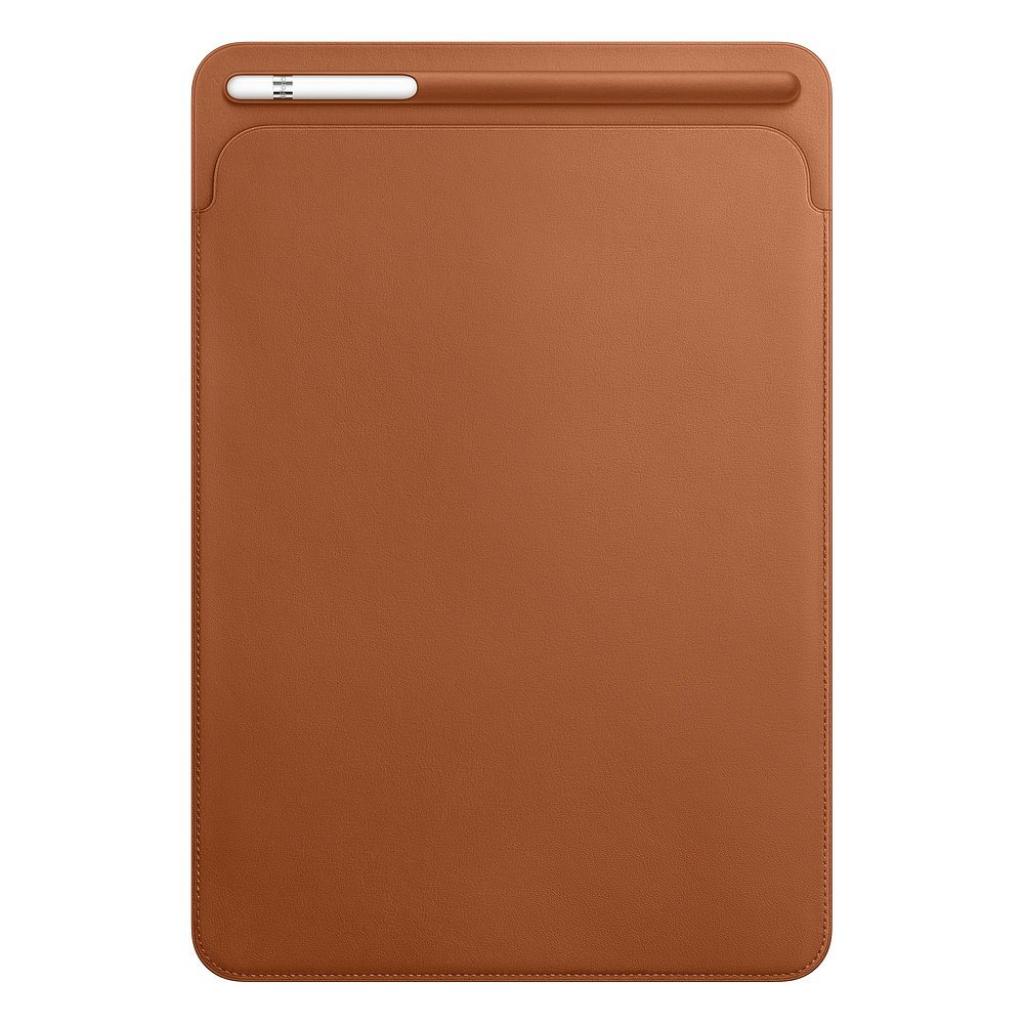 Чохол до планшета Apple Leather Sleeve for 10.5-inch iPad Pro - Saddle Brown (MPU12ZM/A) - зображення 2