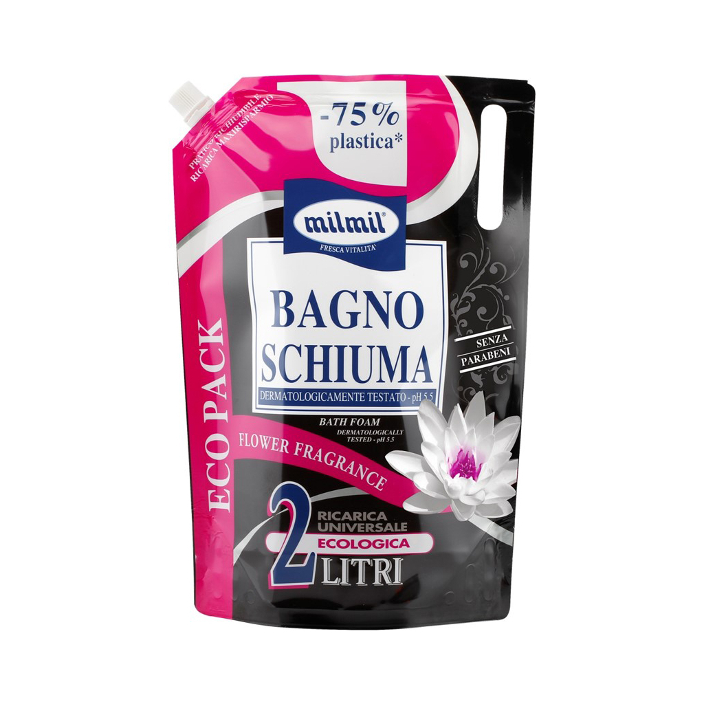 Піна для ванн MilMil Квітковий аромат 2 л (8004120905889) - зображення 1
