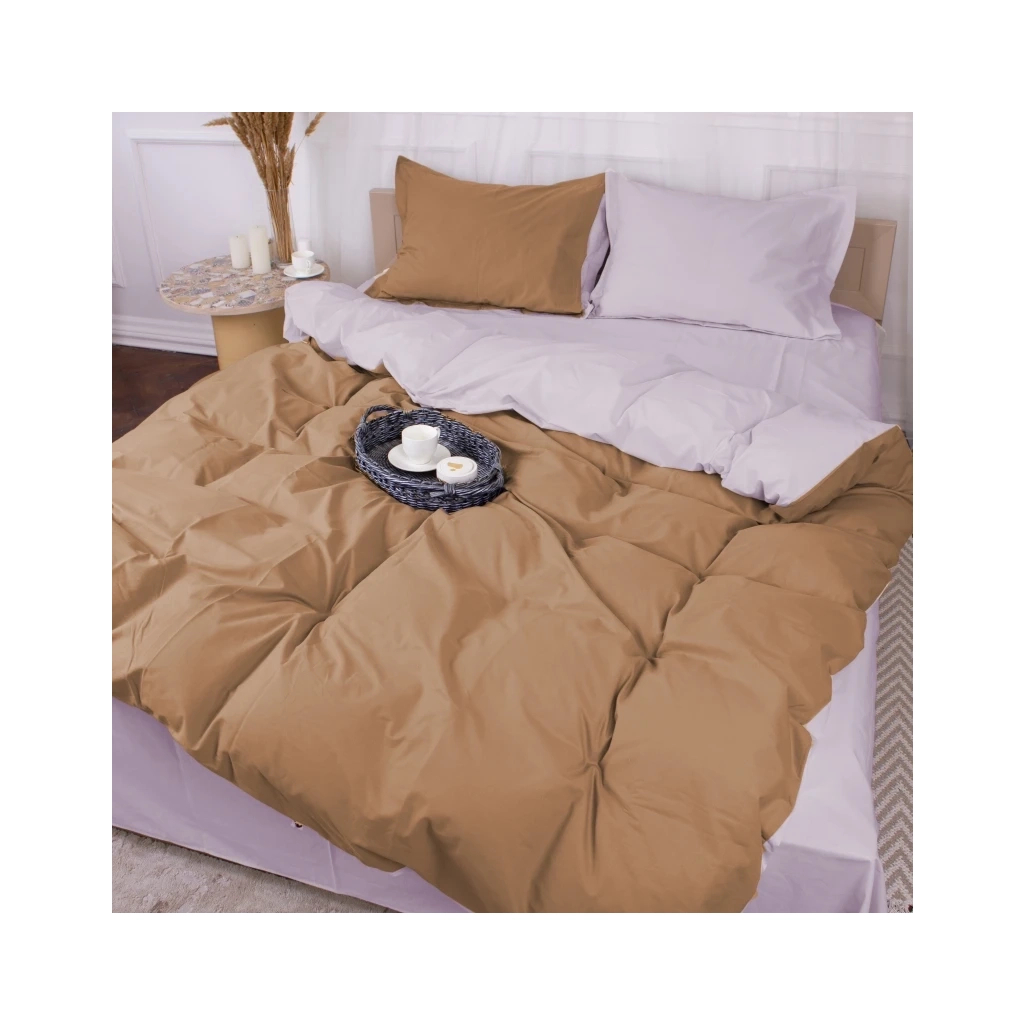 Постільна білизна MirSon Poplin Line 054 + 015 Cabading 110x140 (2200006277590) - изображение 1