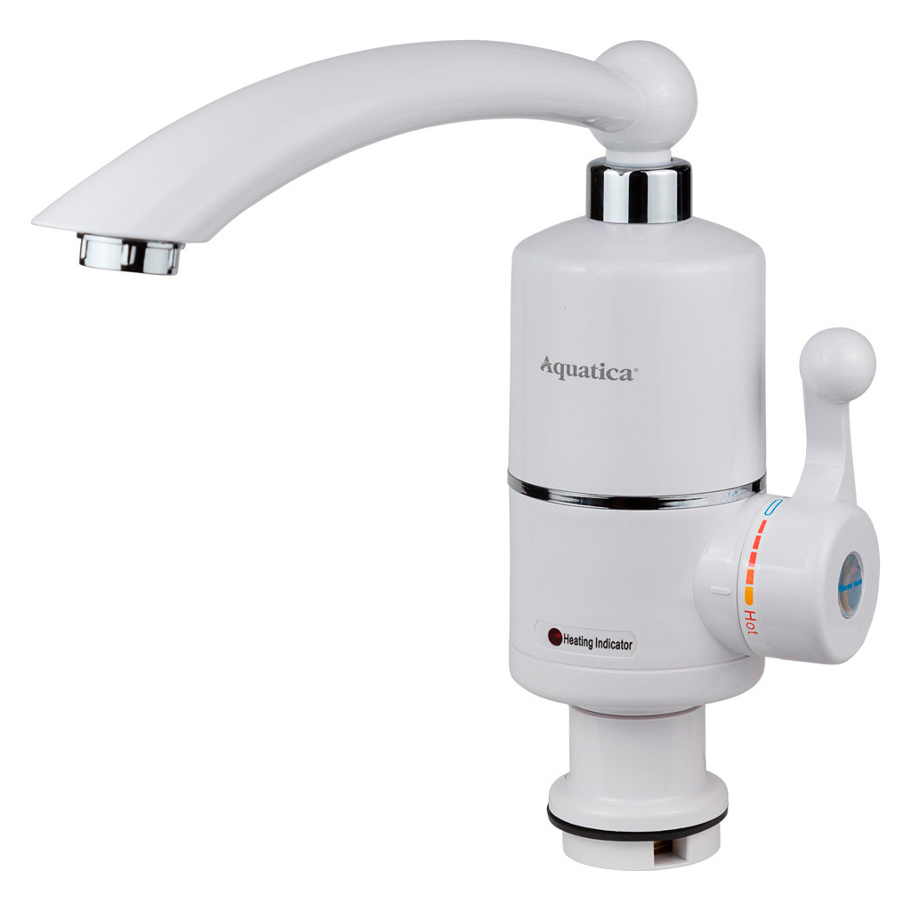 Проточний водонагрівач AQUATICA NZ 3.0кВт 0.4-5бар для кухн (9797122) - зображення 1