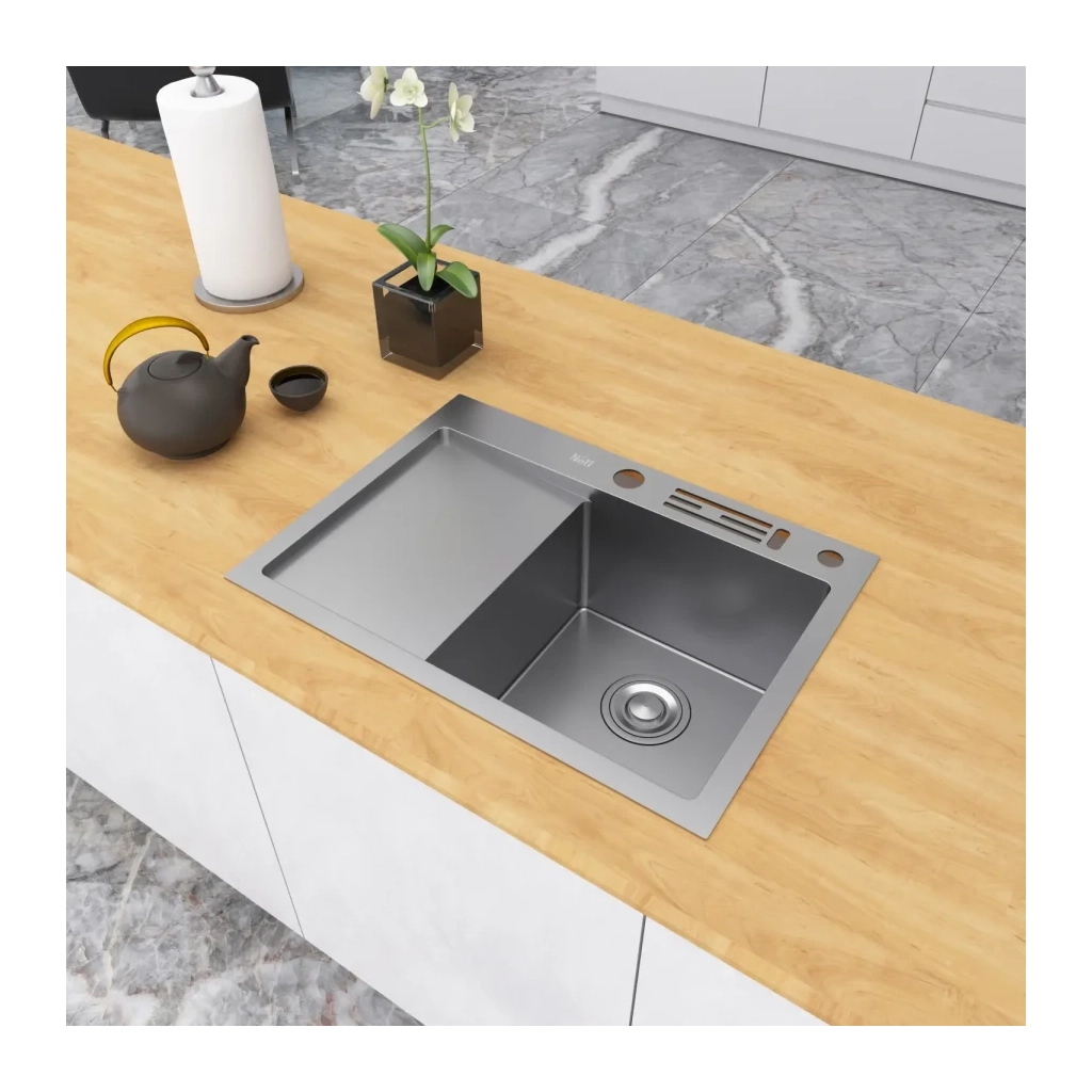 Мийка кухонна Nett NS-6045(L) (0430251) - зображення 8