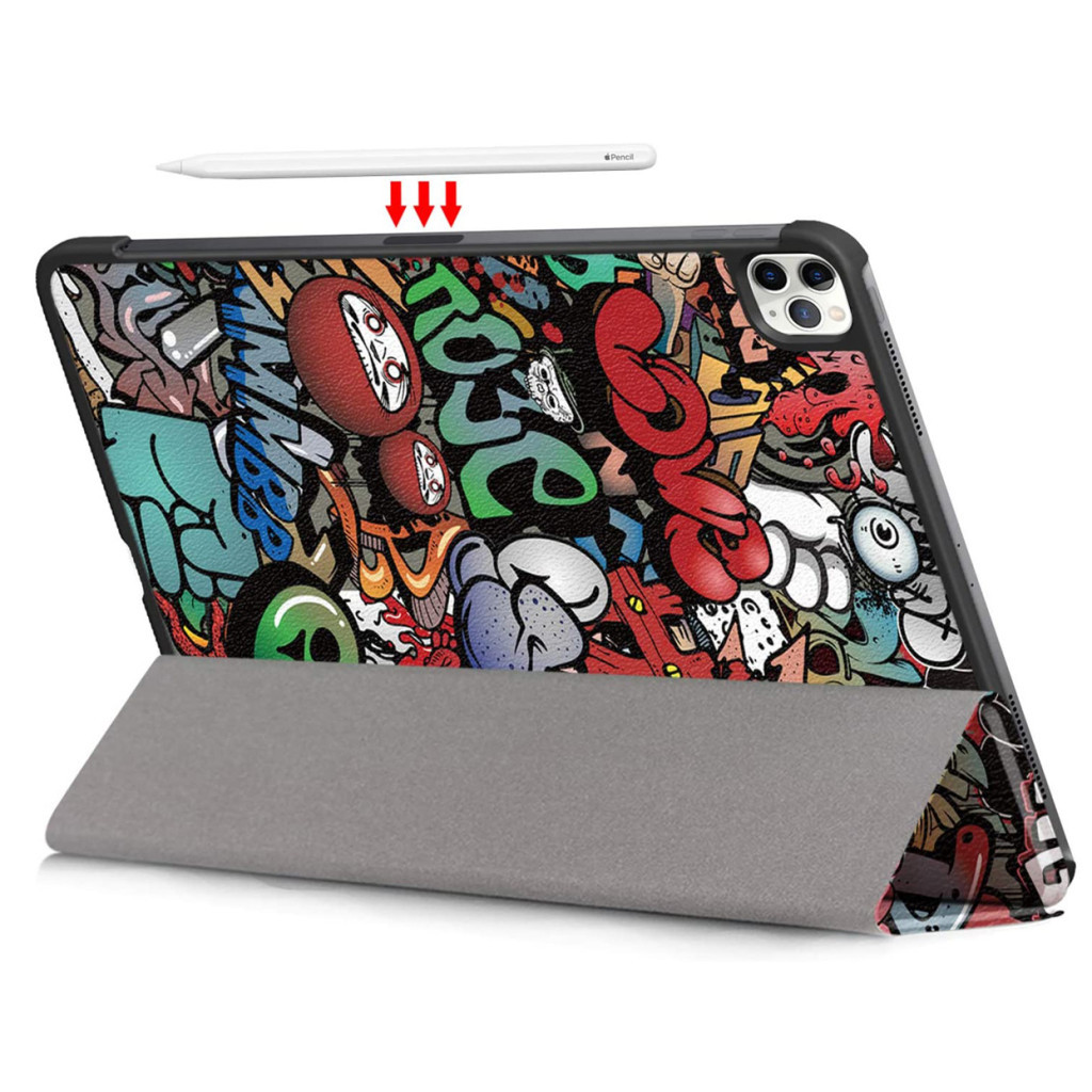 Чохол до планшета BeCover Smart Case Apple iPad Pro 11 2020/21/22 Graffiti (705328) - зображення 4