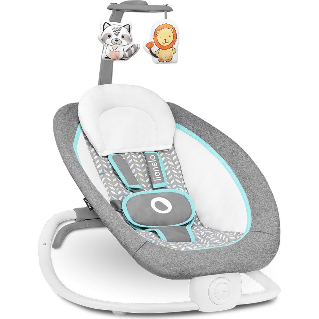 Крісло-гойдалка Lionelo Pascal Grey Scandi (LO-PASCAL GREY SCANDI) - зображення 3