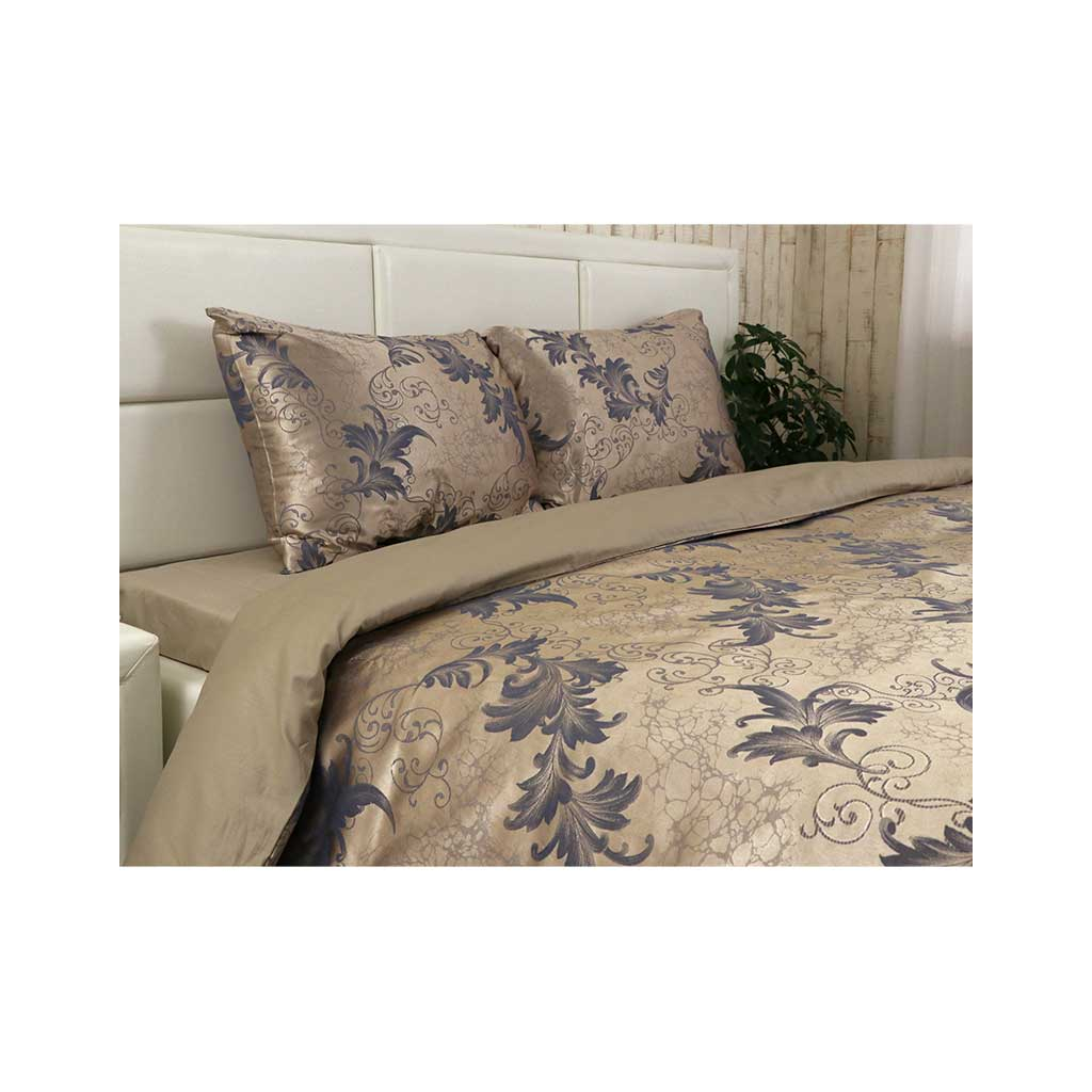 Постільна білизна Руно АЖ Оливкова сатин полуторна (1.137АЖ_ОливковийА) - зображення 2