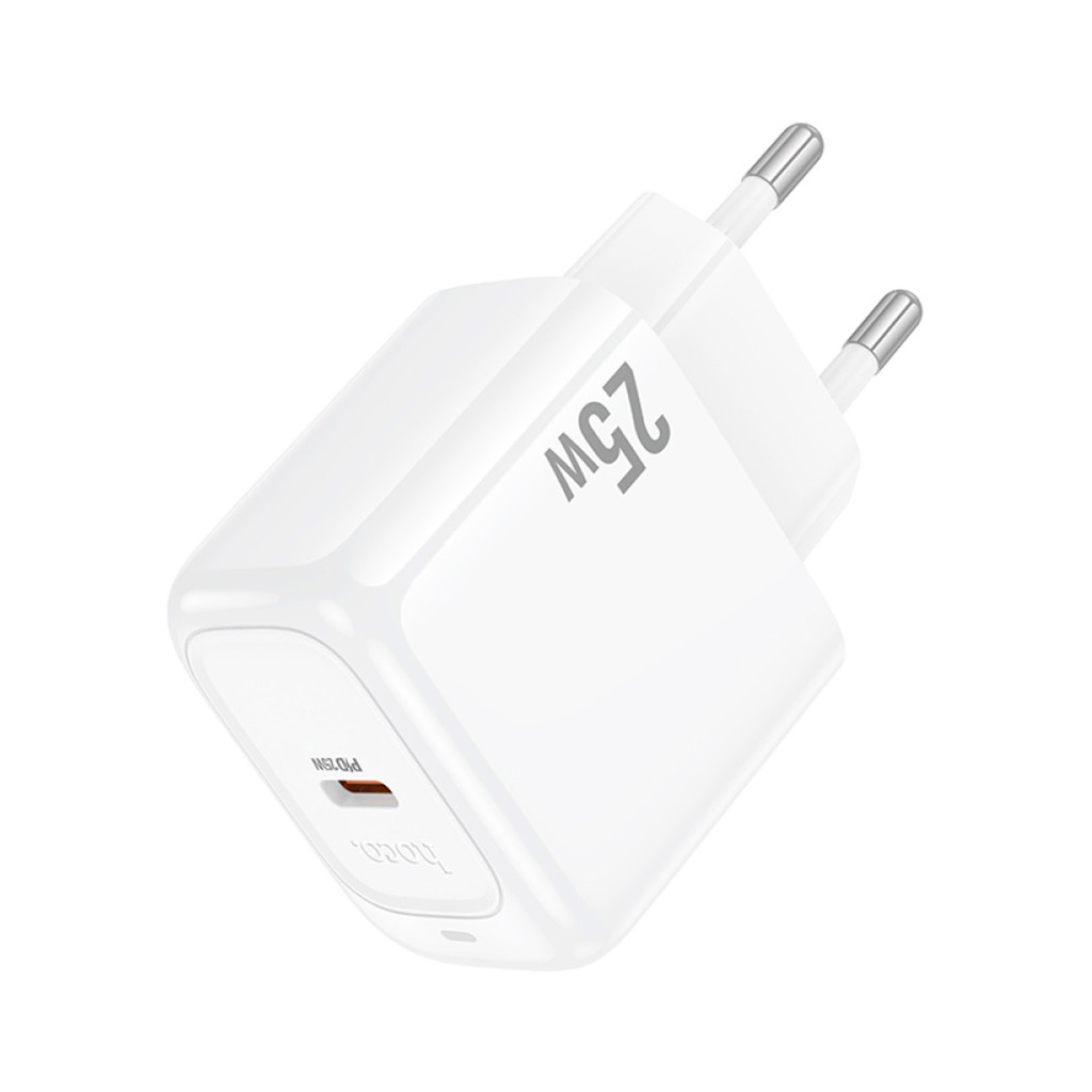 Зарядний пристрій HOCO CS53A Surplus USB-C PD25W White (6942007631488) - зображення 5