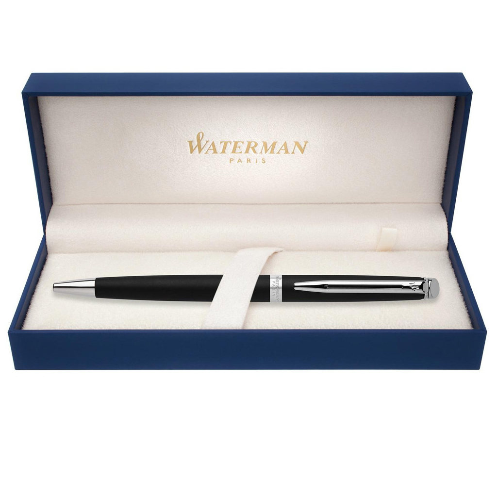 Ручка кулькова Waterman HEMISPHERE Mаtte Black CT BP (22 001) - зображення 4