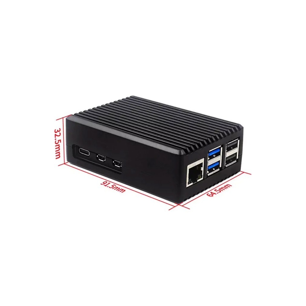 Корпус до промислового ПК KUONGSHUN for Raspberry Pi 5 radiator (RA793) - изображение 5