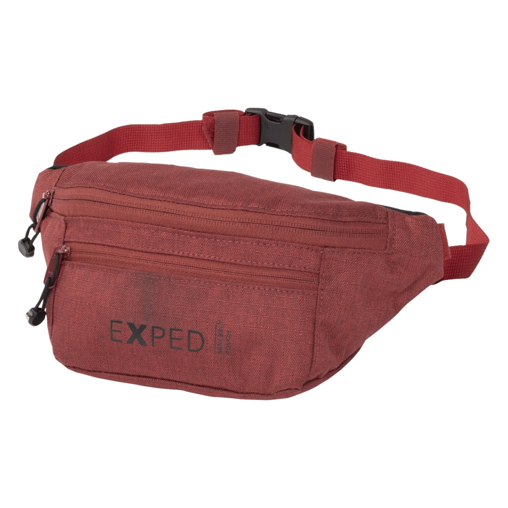 Сумка-бананка Exped Mini Belt Pouch burgundy melange (018.1069) - зображення 1