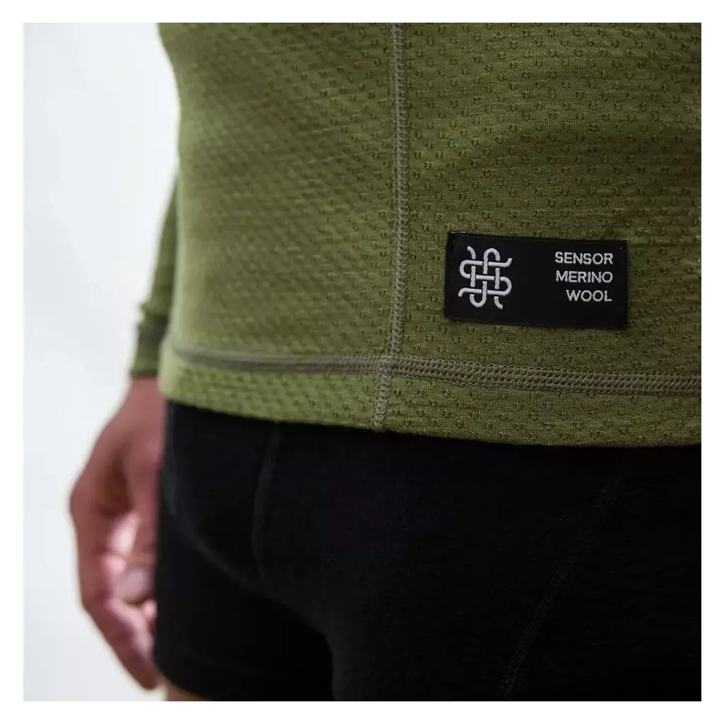 Термокофта Sensor Merino DF LS safari 17200031 L (SM11M-safari-L) - зображення 5