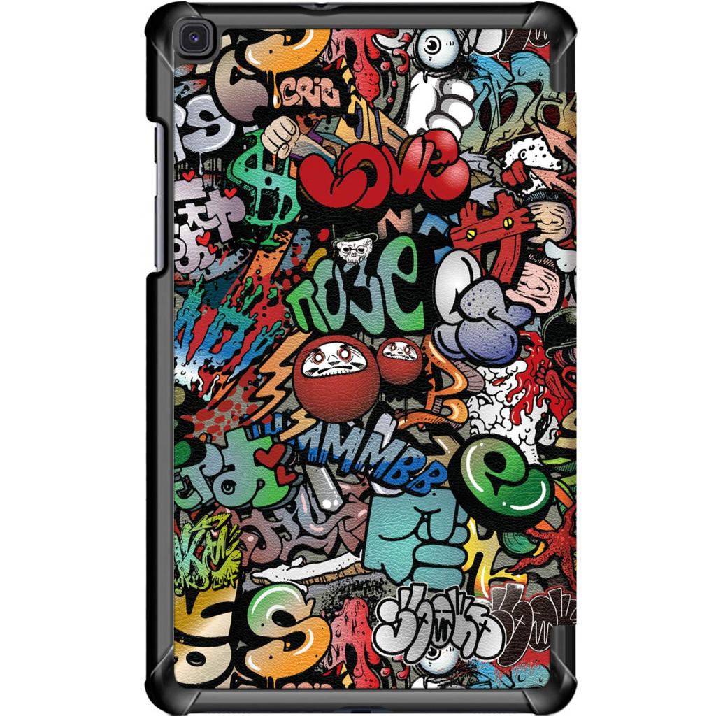 Чохол до планшета BeCover Smart Case Samsung Galaxy Tab A 8.0 T290/T295/T297 Graffiti (704293) - зображення 2