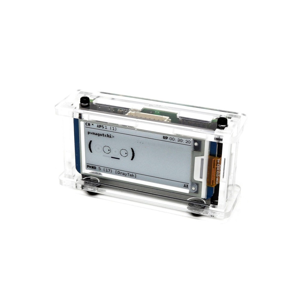 Корпус до промислового ПК Pi HUT for Raspberry Pi Zero for display Waveshare 2.13" E-Ink (TPH-052-CLR) - изображение 1