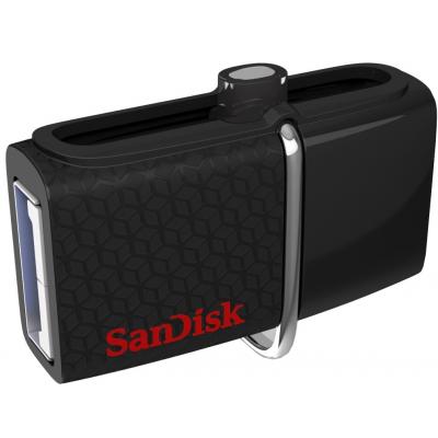 USB флеш накопичувач SanDisk 64GB Ultra Dual Drive OTG Black USB 3.0 (SDDD2-064G-GAM46) - зображення 2