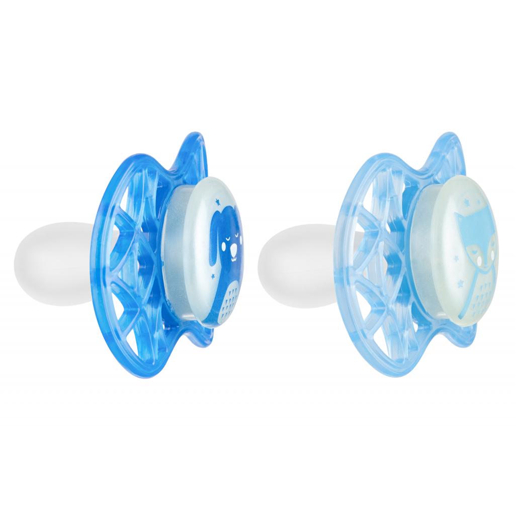 Пустушка Nuvita Air55 Explore 6m+ симетрична (світиться у темряві) (NV7087GM) - зображення 2