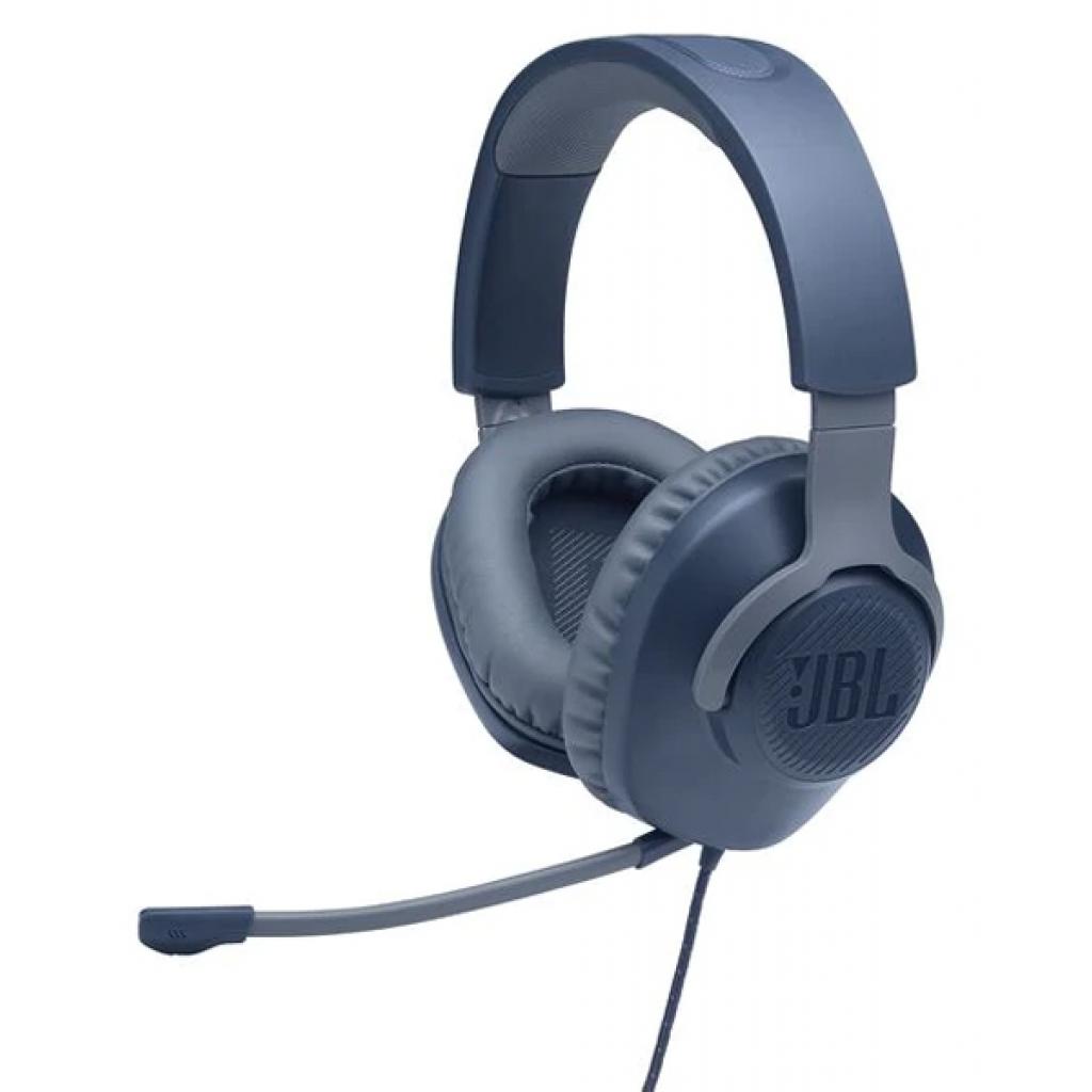 Навушники JBL Quantum 100 Blue (JBLQUANTUM100BLU) - зображення 4