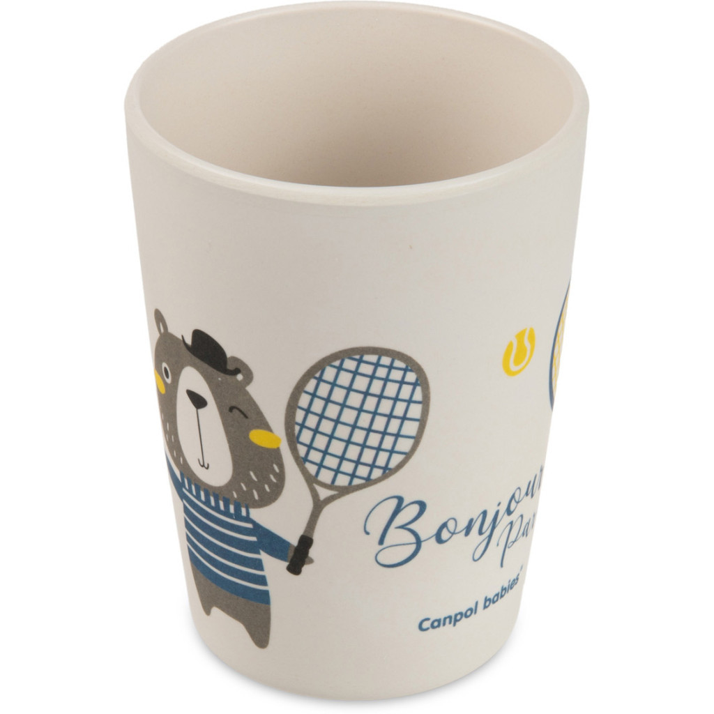 Набір дитячого посуду Canpol babies BONJOUR PARIS посуду 5 ел. синій (9/227_blu) - зображення 5