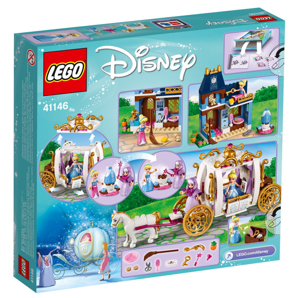 Конструктор LEGO Disney Princess Казковий вечір Попелюшки (41146) - зображення 12