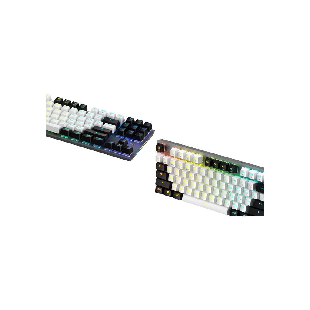 Клавіатура GamePro Genesis Joker Pro MK124G Pro Outemu Red Switch Wireless/Bluetooth/USB UA Gray (MK124G Pro) - зображення 4