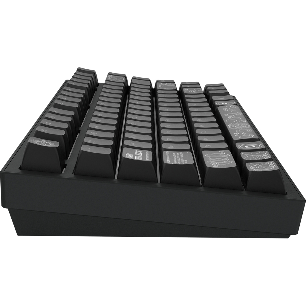 Клавіатура Dark Project ALU81 Terra Nova PBT RGB Mech G3MS Moonstone Black (DPKB_NOVA_81_ANSI_BLACK_UA) - зображення 8