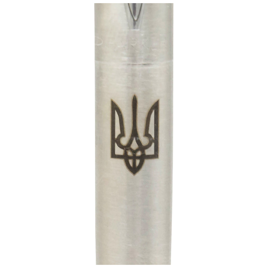 Ручка кулькова Parker JOTTER 17 UKRAINE SS CT BP Тризуб (16132_TR) - зображення 3