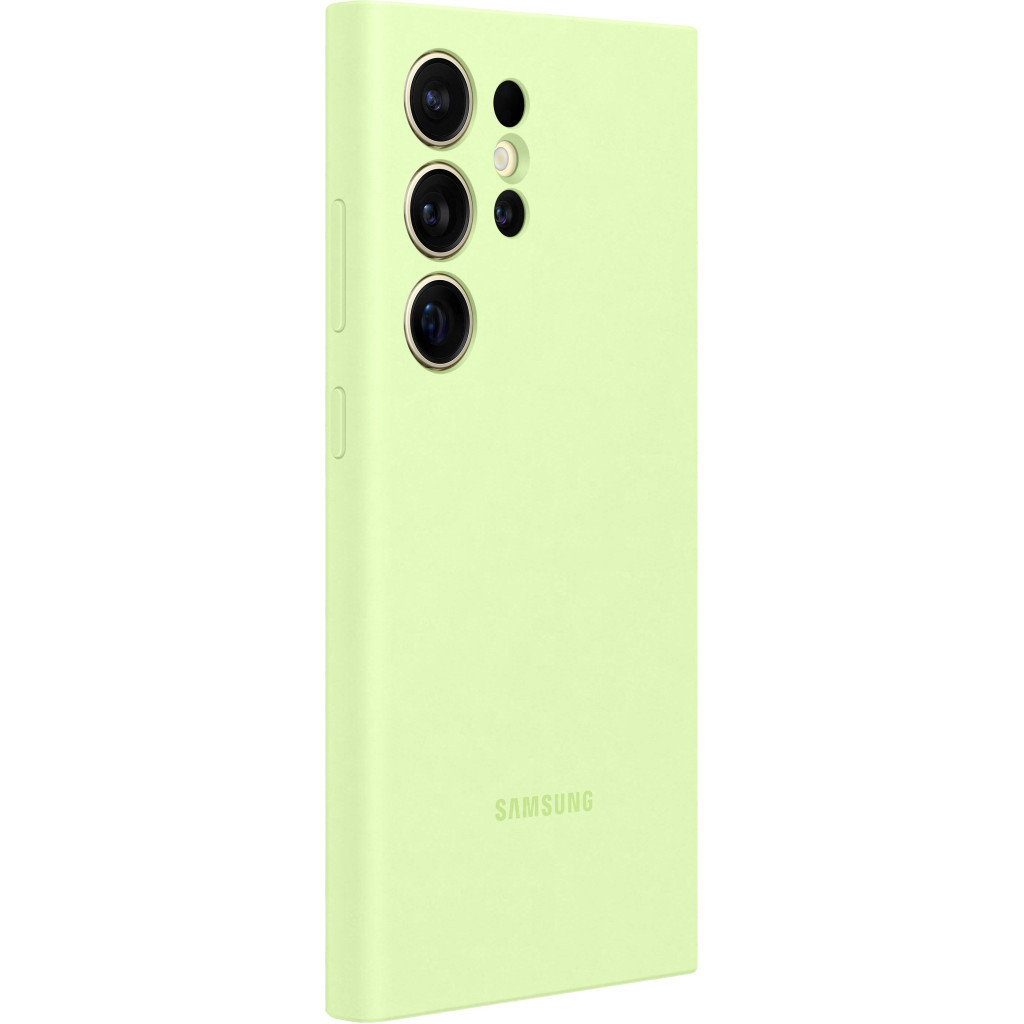 Чохол до мобільного телефона Samsung Galaxy S24 Ultra (S928) Silicone Case Lime (EF-PS928TGEGWW) - зображення 3