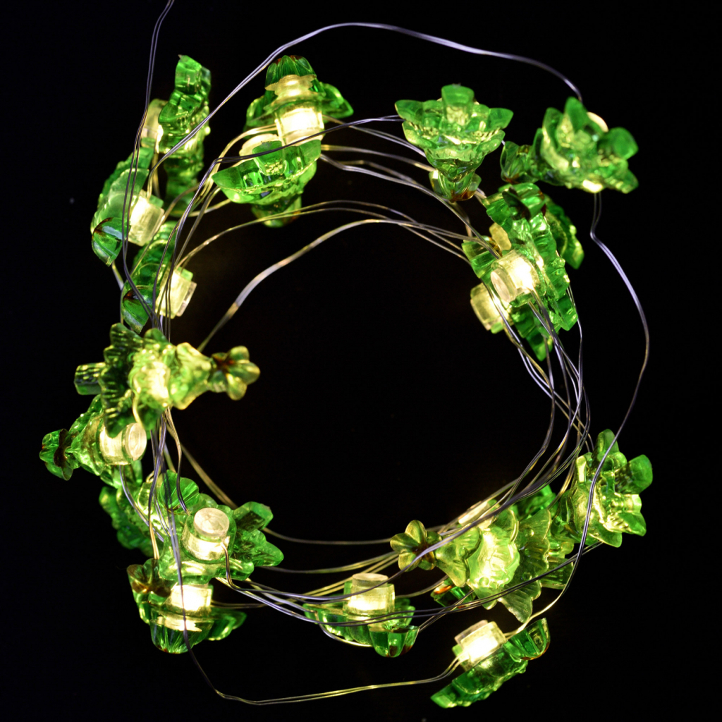 Гірлянда YES! Fun На мідному дроті Ялинки 20 LED Тепло-біла 2.2 м На батарейках (801208) - зображення 3