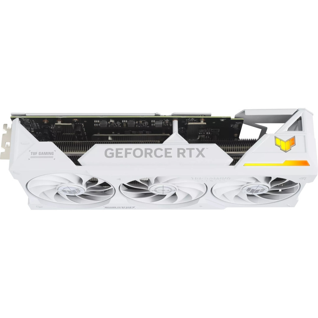 Відеокарта ASUS GeForce RTX4070Ti SUPER 16Gb BTF WHITE OC Edition (TUF-RTX4070TIS-O16G-BTF-WHITE) - зображення 8