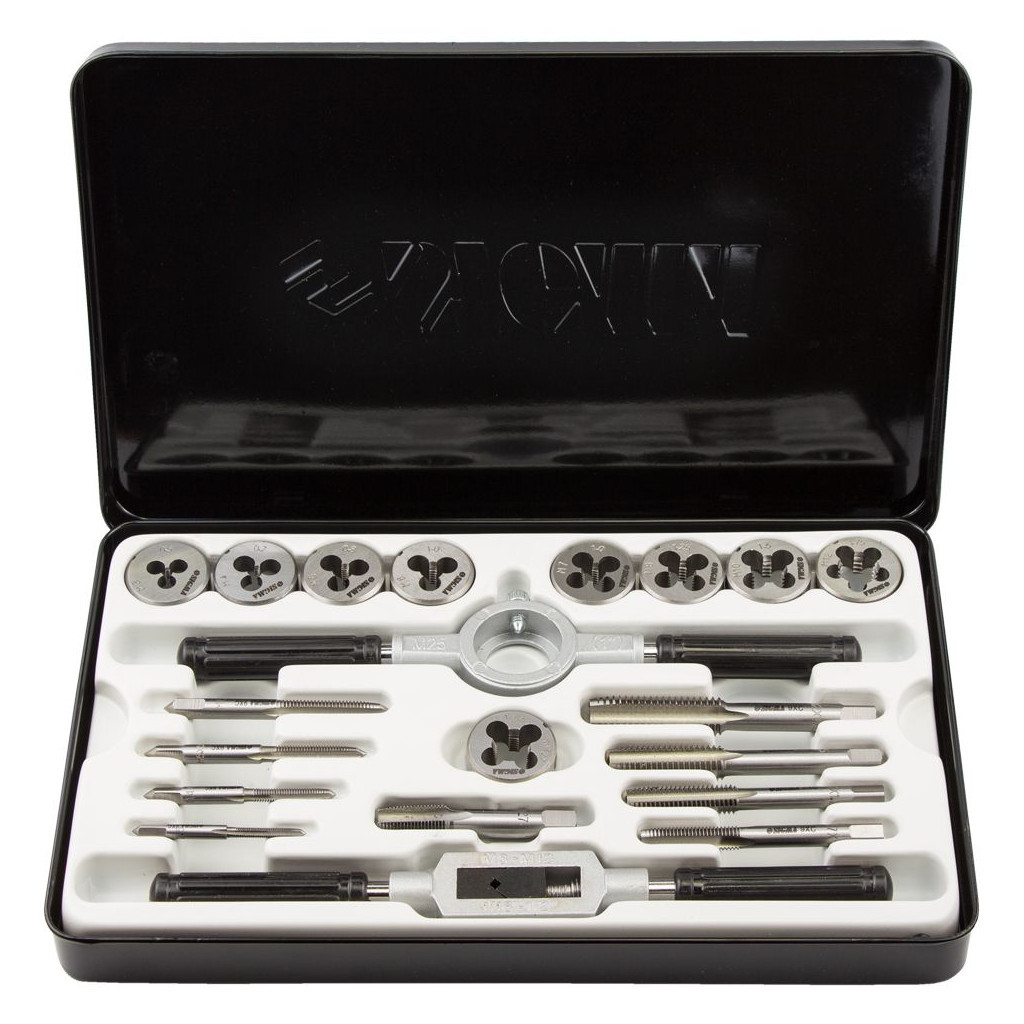 Набір мітчиків і плашок Sigma 20 предм., металевий кейс (1643111) - зображення 1