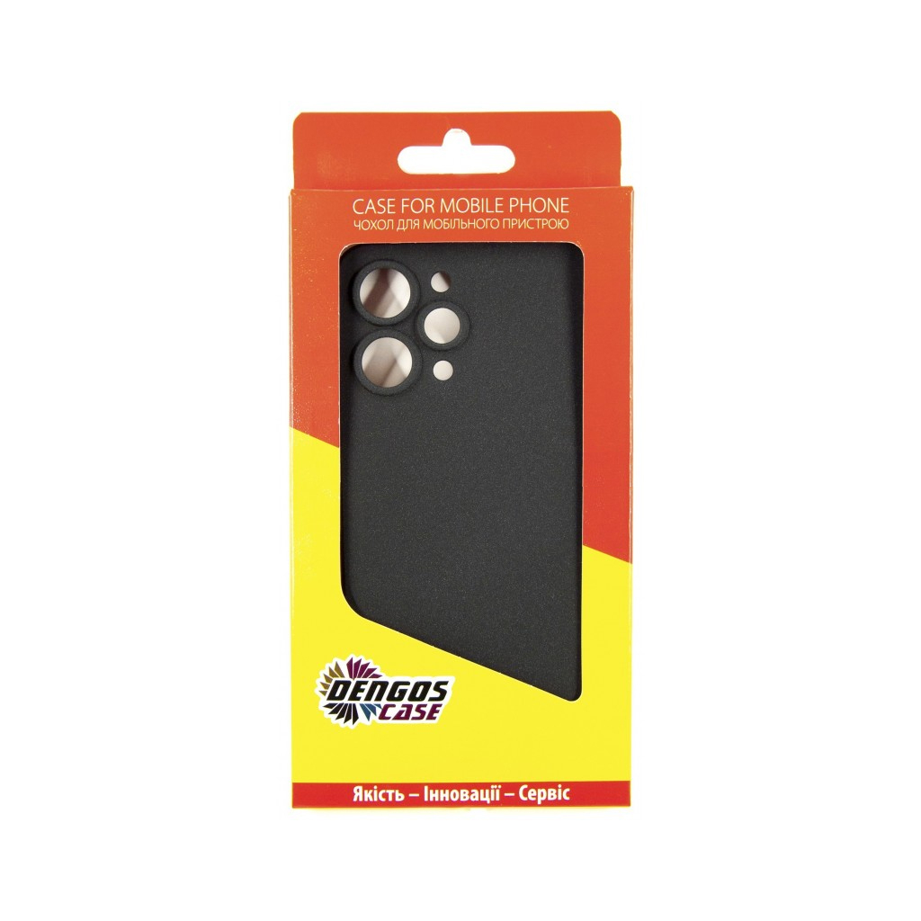 Чохол до мобільного телефона Dengos Carbon Xiaomi Redmi 12 (black) (DG-TPU-CRBN-183) - зображення 4