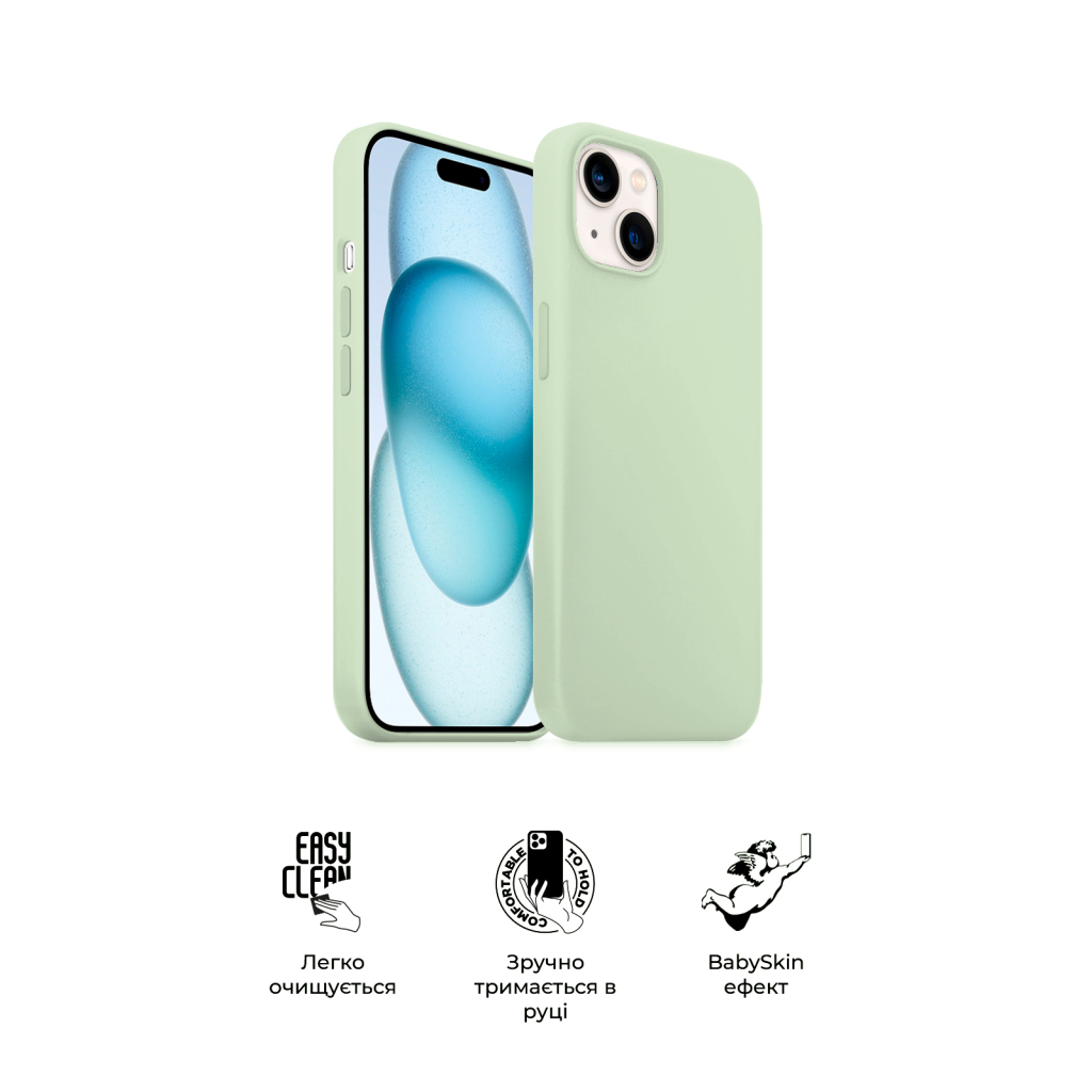 Чохол до мобільного телефона Armorstandart ICON2 Case Apple iPhone 15 Soft Mint (ARM76999) - зображення 3