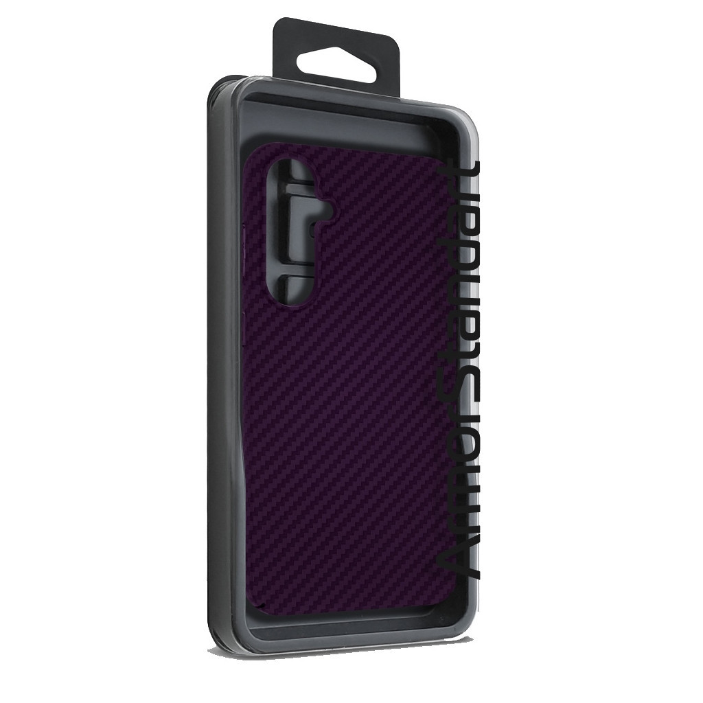 Чохол до мобільного телефона Armorstandart LikeCarbon Samsung S23 FE 5G (SM-S711) Purple (ARM71934) - зображення 3
