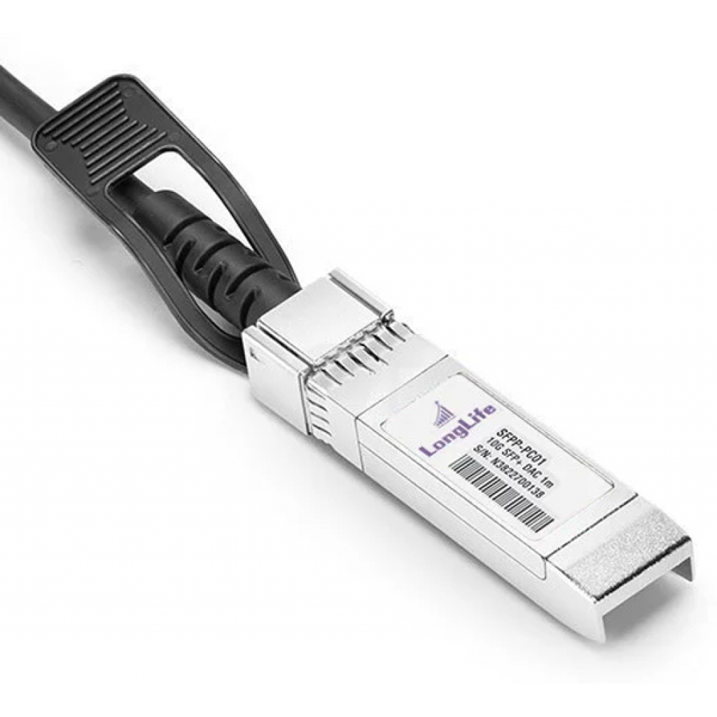 Оптичний патчкорд Alistar SFP+ to SFP+ 10G Directly-attached Copper Cable 5M (DAC-SFP+5M) - изображение 2