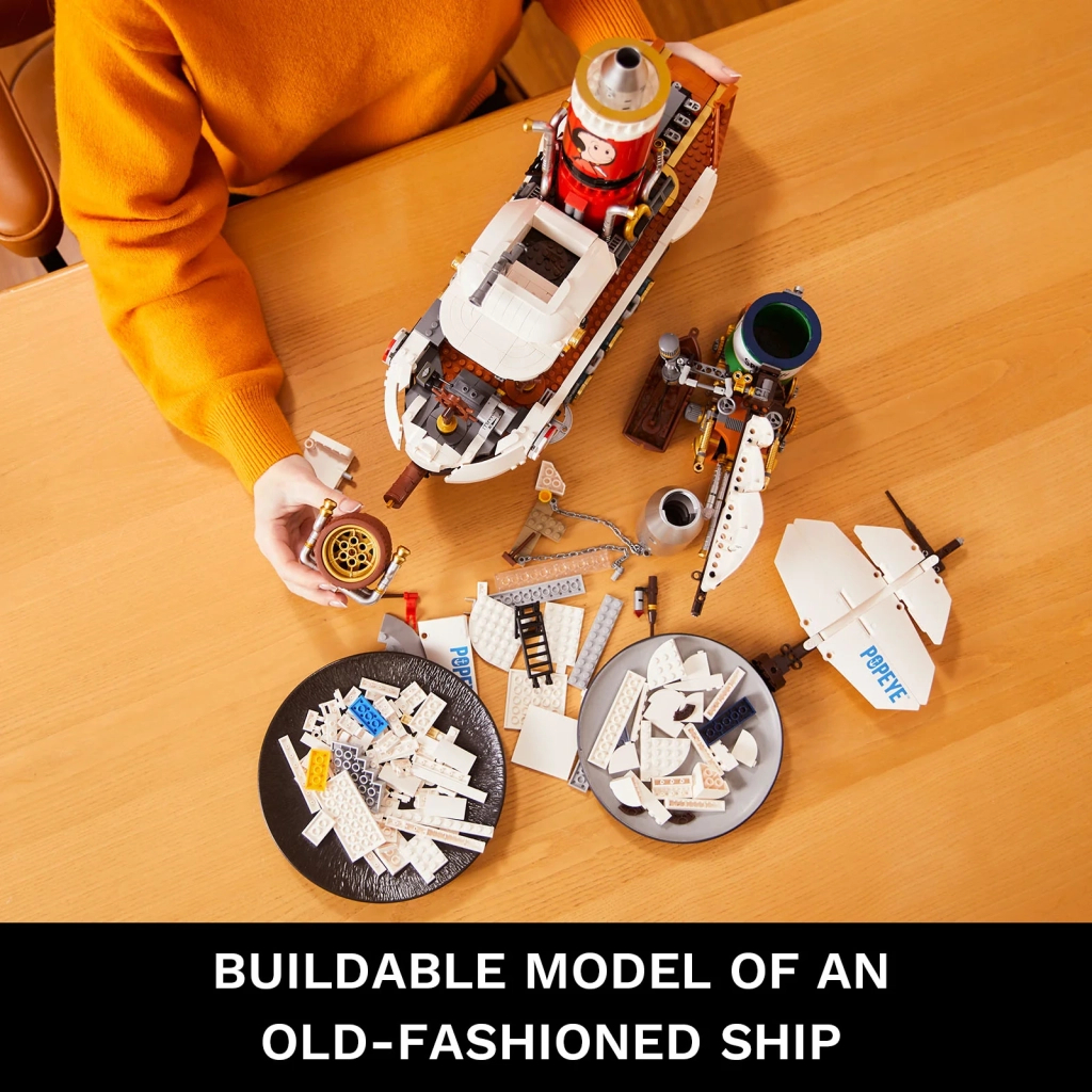 Конструктор Pantasy Popeye Пароплав у пошуках скарбів (86402) - зображення 5