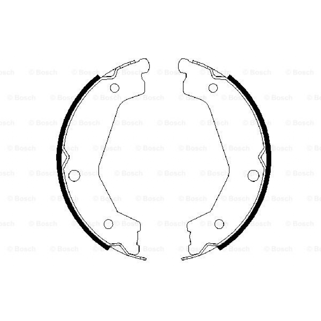 Гальмівні колодки Bosch 0 986 487 708 - зображення 5