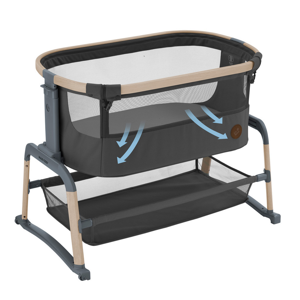 Ліжечко Maxi-Cosi приставне Iora Air Beyond Graphite (2121043110) - зображення 7