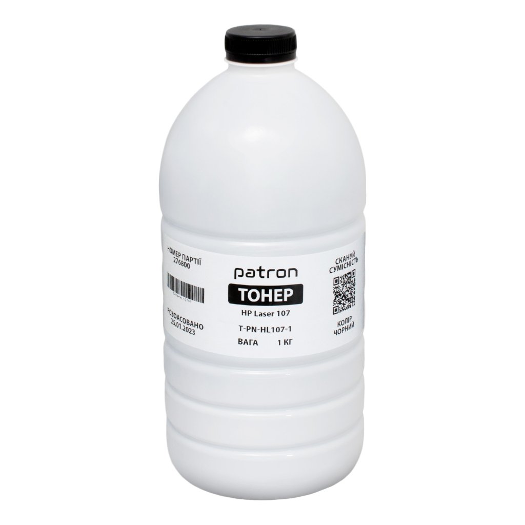 Тонер HP Laser 107, 1 кг Patron (PN-HL107-1) - зображення 1
