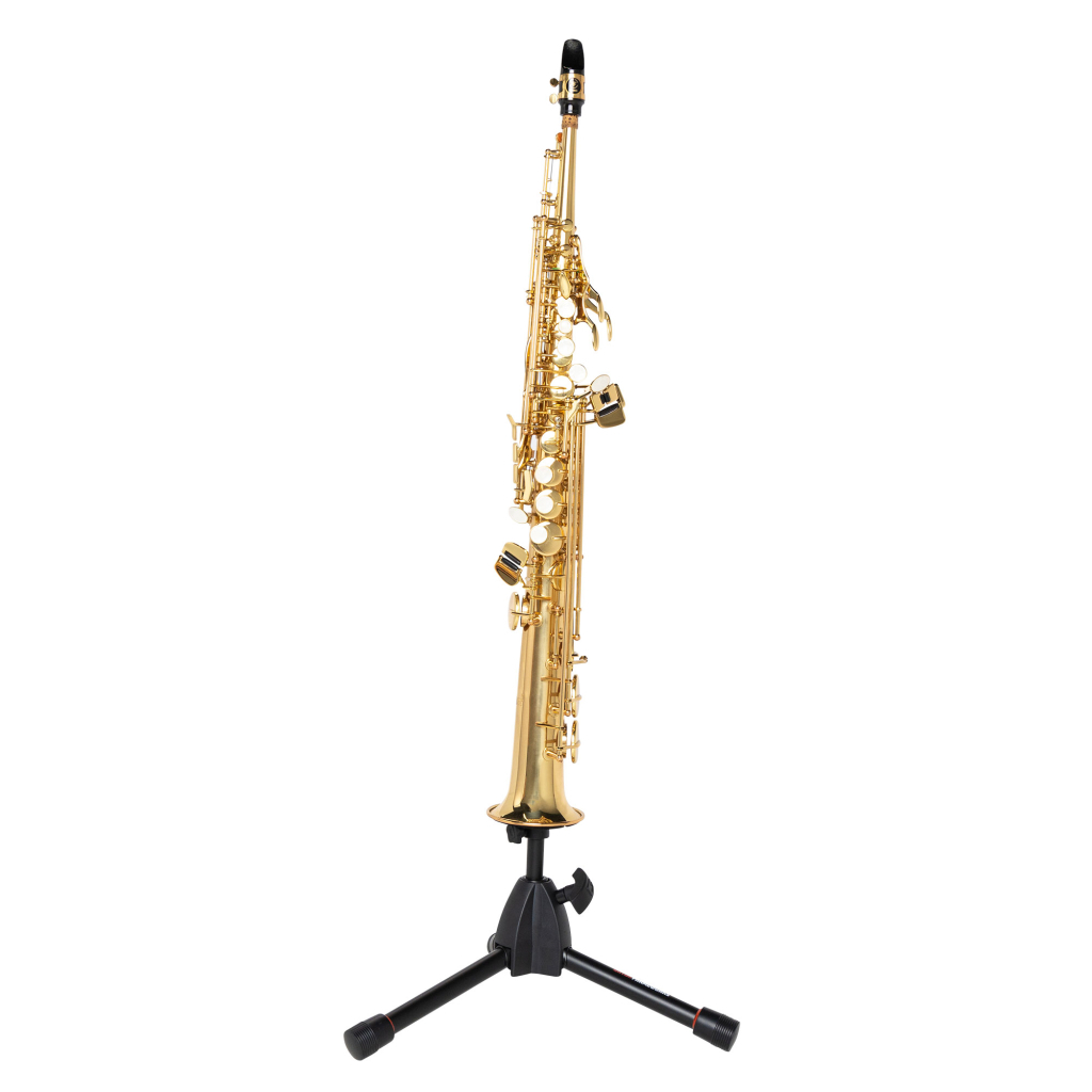 Стійка для духових інструментів Gator Frameworks Tripod Stand For Soprano Sax & Flugelhorn (GFW-BNO-SOPSAX) - зображення 1