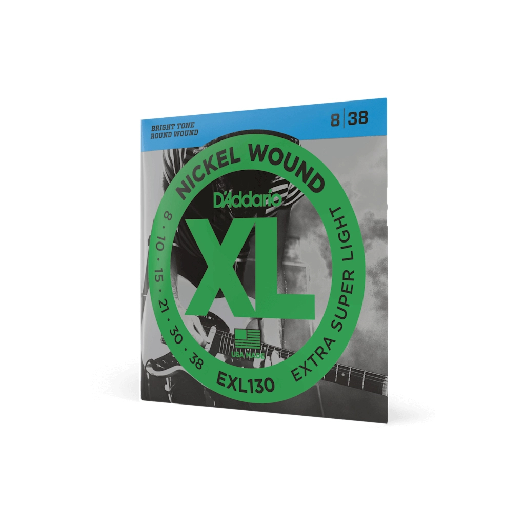 Струни для гітари D'Addario XL Nickel Wound Extra Super Light (08-38) (EXL130) - зображення 2