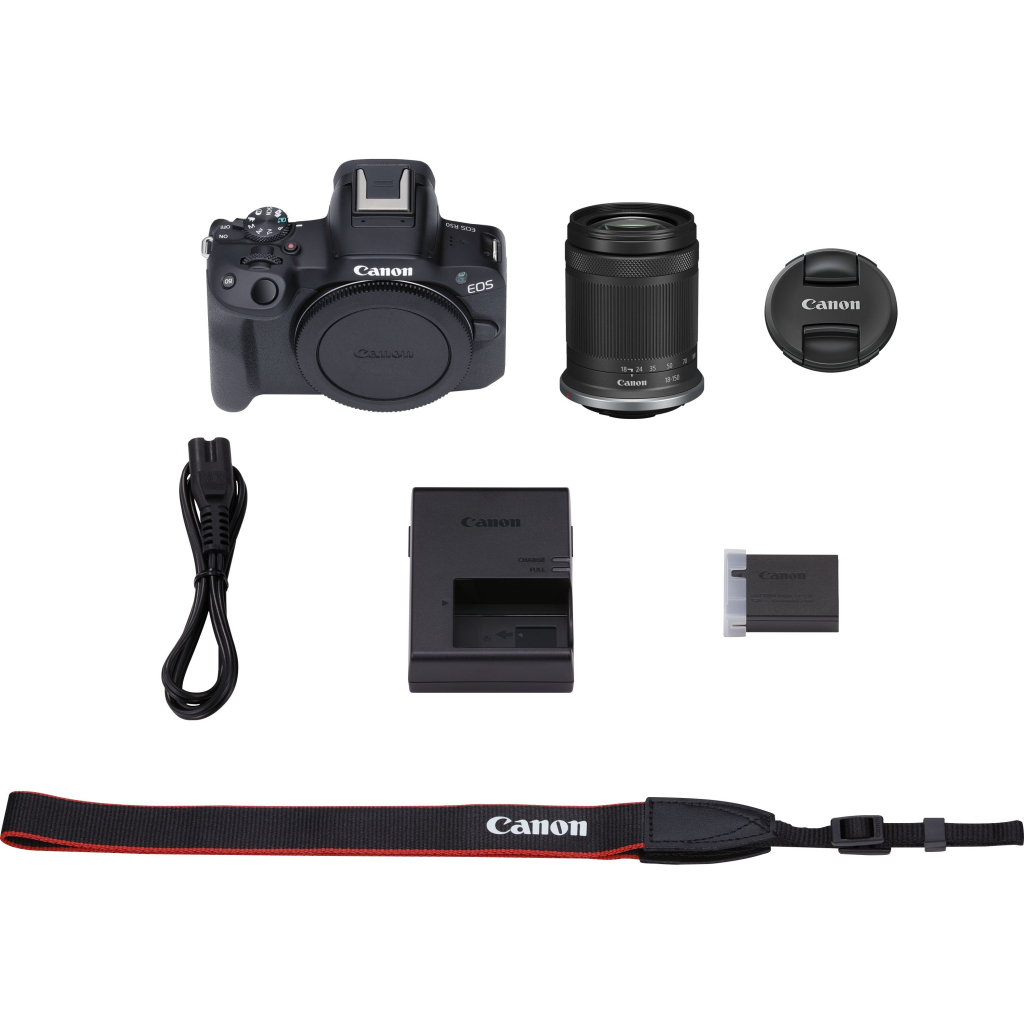 Цифровий фотоапарат Canon EOS R50 + RF-S 18-150 IS STM Black (5811C095) - зображення 12