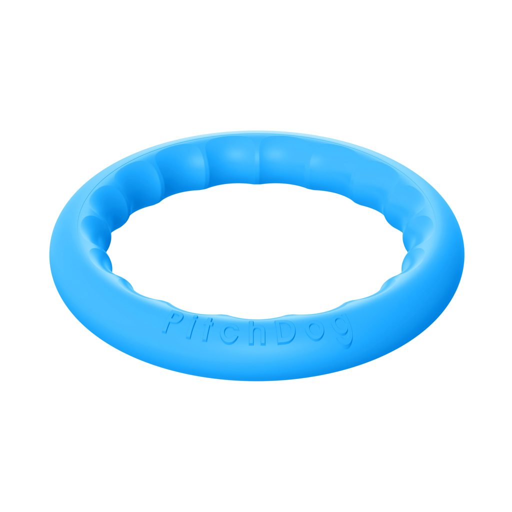 Іграшка для собак Collar PitchDog Кільце для апортування 17 см блакитне (62362) - изображение 2
