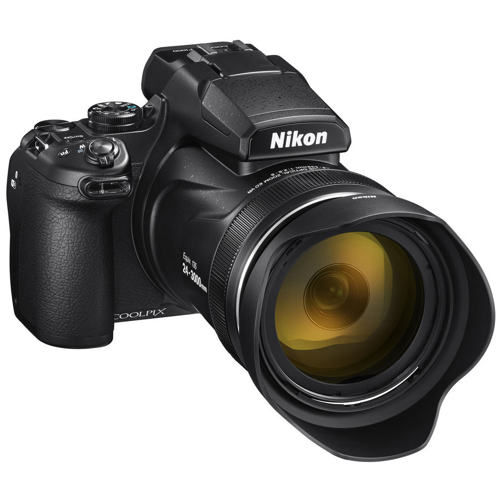 Цифровий фотоапарат Nikon Coolpix P1000 Black (VQA060EA) - зображення 12